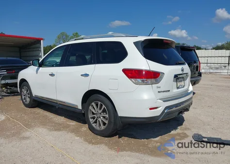 2013 Nissan Pathfinder Sl z USA, uszkodzony, nr VIN 5N1AR2MN1DC686111
